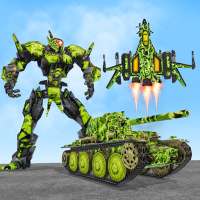 US Army Robot Transformation Jet Robo Car Tank War on 9Apps