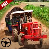 Tractor Trolley: Offroad Driving Tractor Trolley