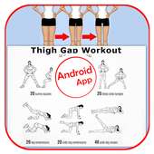 Inner Thigh Gap Workout on 9Apps