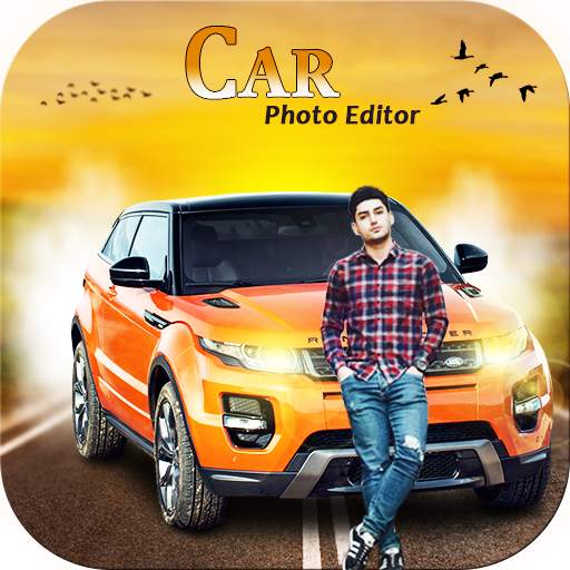 Car Photo Frame : Cut Paste Editor