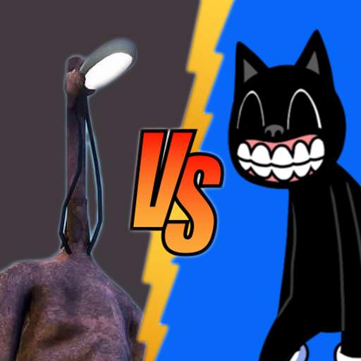 Light Head vs Cartoon Cat