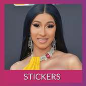 Cardi B Stickers for Whatsapp on 9Apps