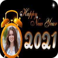 Happy New Year 2021 Photo Frame on 9Apps