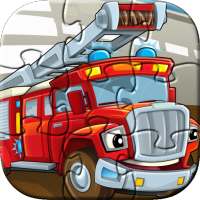 Cars for Kids: Puzzle Games ❤️🚗🚒🚚🚜🚌🚁✈️