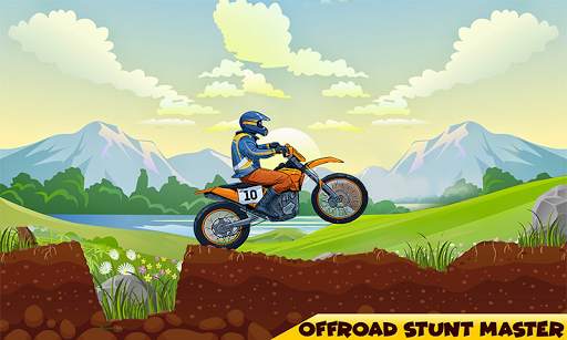 Off-Road Bike Racing Game - Tricky Stunt Master скриншот 1
