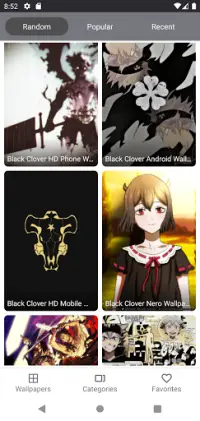 Download do APK de Asta Black Clover Wallpaper HD para Android