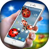 Ladybug On Screen Funny Joke - Bugs in Phone Pro