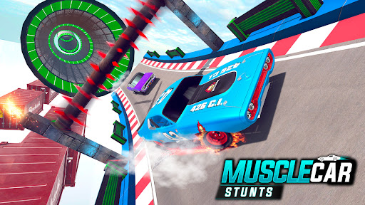 Muscle Car Stunt Master 3D screenshot 4