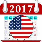US Calendar 2019 holidays