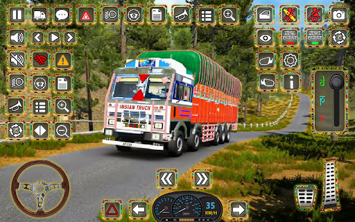 Indian Truck Offroad Cargo 3D screenshot 8