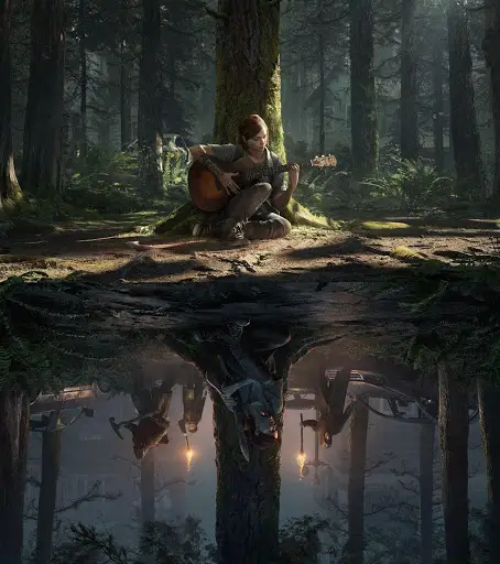 Live wallpaper Ellie is ambushed in The Last of Us 2 / download from  VSThemes