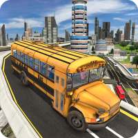 School Coach Bus Driver Game on 9Apps