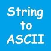 String to Ascii Converter