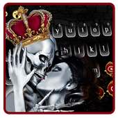 Queen Skull Keyboard Theme