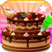 Crazy Cake Chef: Food Street Cake Maker Game