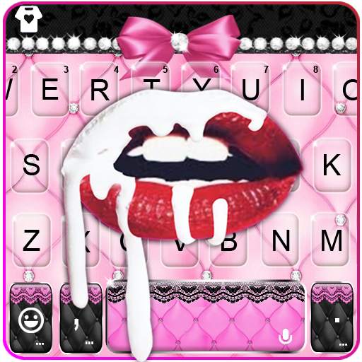 Sexy Lips Keyboard Theme