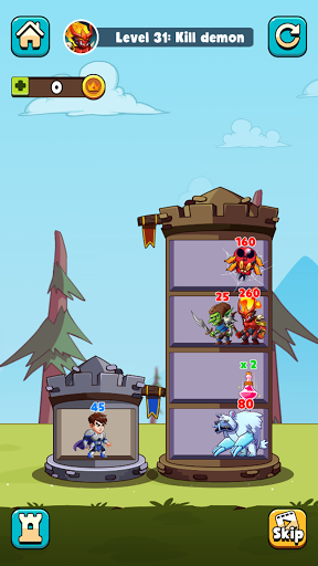 Hero Tower Wars - Merge Puzzle screenshot 5
