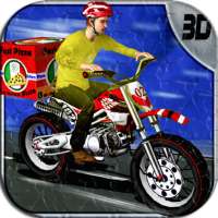 Pizza Delivery Bike Rider - 3D Racing