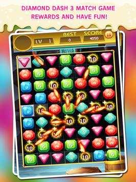 Dash Diamond 3 Match Game screenshot 2