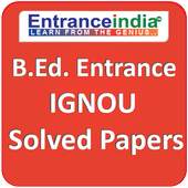 B.Ed. Exam (Entrance) IGNOU Solved Papers