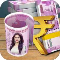 Indian Rupee Note Photo Frame on 9Apps