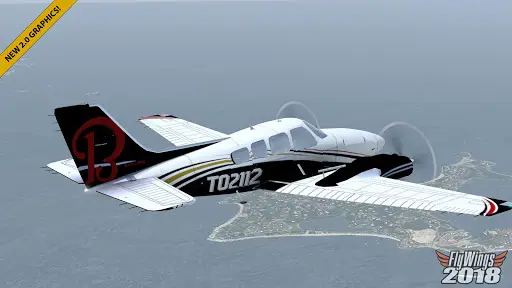 Flight Simulator 2018 FlyWings android iOS apk download for free