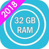 32GB RAM MEMORY BOOSTER 2018 on 9Apps