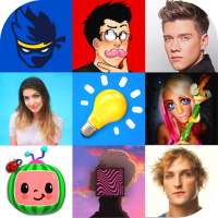 Top US YouTuber-Kanäle Logo-Quiz eratten YouTubers on 9Apps