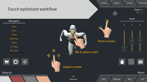 Pose Tool 3D | Breakthrough Figure Posing app by Riven Phoneix. Create Any  Pose On Your Device.