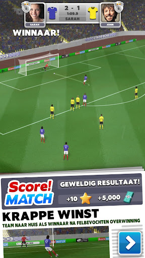 Score! Match - PvP Voetbal screenshot 1
