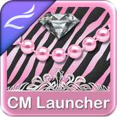 Mewah pink CM Launcher on 9Apps