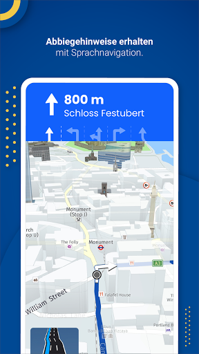 GPS Live Navigation, Karten, Wegbeschreibungen screenshot 6
