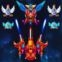 Chicken Shooter: Galaxy Attack New Game 2021 on 9Apps