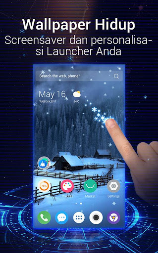 U Launcher 3D:tema 3d screenshot 2