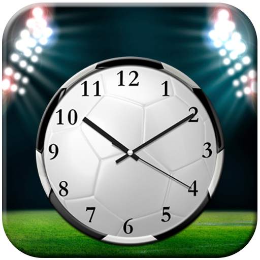 Football Clock Live Wallpaper