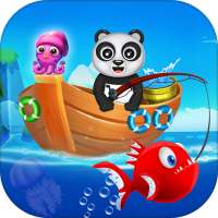幸せなフィッシャー パンダ: 究極の釣りマニア ゲーム on 9Apps