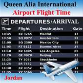 Queen Alia Airport Flight Time on 9Apps