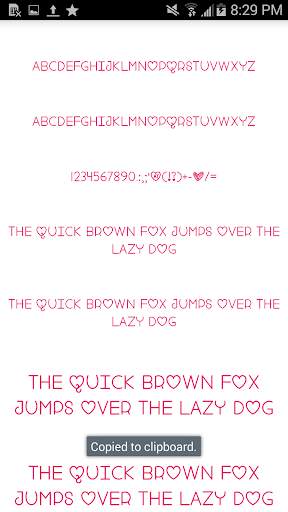 Color Fonts for FlipFont #3 3 تصوير الشاشة