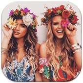 Snap Flower Crown Photo Maker on 9Apps