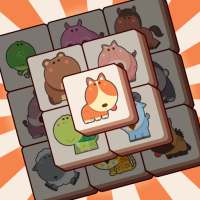 Tile Match Animal - Klasik Triple Connect Puzzle