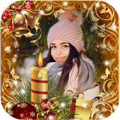 Merry Xmas Photo Frames on 9Apps