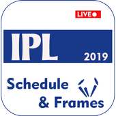 IPL 2019 Live Schedule - IPL FRAMES - IPL Fixtures