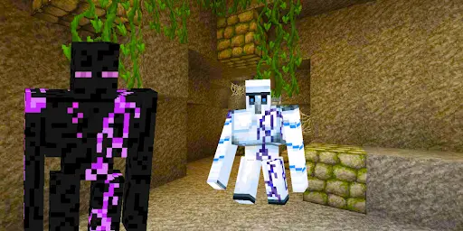 Esqueleto realista Minecraft Mob Skin