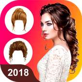 Women Hair Style Photo Editor 2018