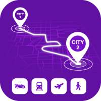 Find Distance Between Cities on 9Apps
