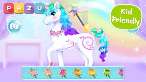 Descarga de la aplicación Juegos de vestir de unicornio para niñas y niños  2023 - Gratis - 9Apps