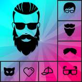HairArt Beard Style Man Mustache Photo Editor on 9Apps