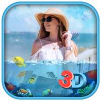 3D Water Effects Photo Editor - Rain Photo Overlay on 9Apps