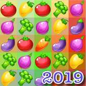 Farm Games : Vegetables! - Match 3 Games Free 2019