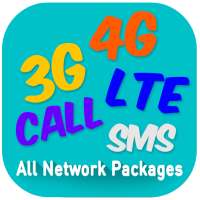 Mobile Packages Pakistan (3G, 4G, Call, SMS, LTE)